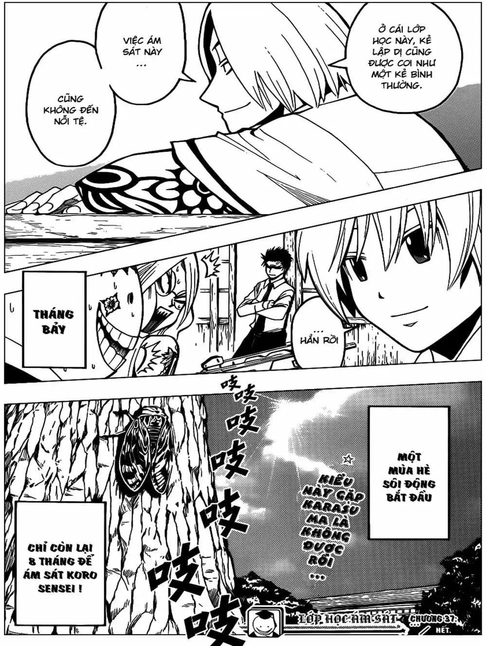 Truyện Tranh Lớp Học Ám Sát - Ansatsu Kyoushitsu trang 5