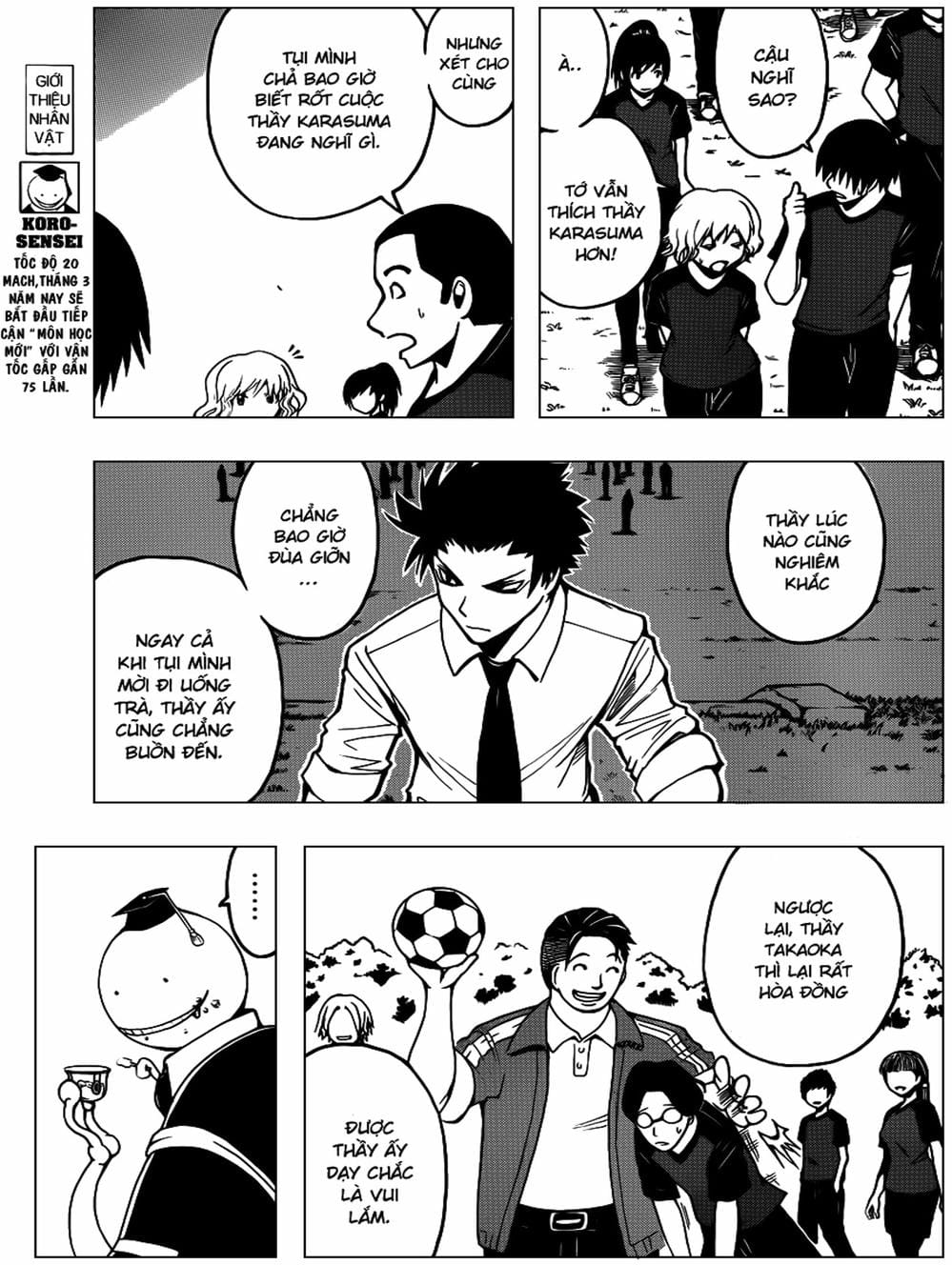 Truyện Tranh Lớp Học Ám Sát - Ansatsu Kyoushitsu trang 5