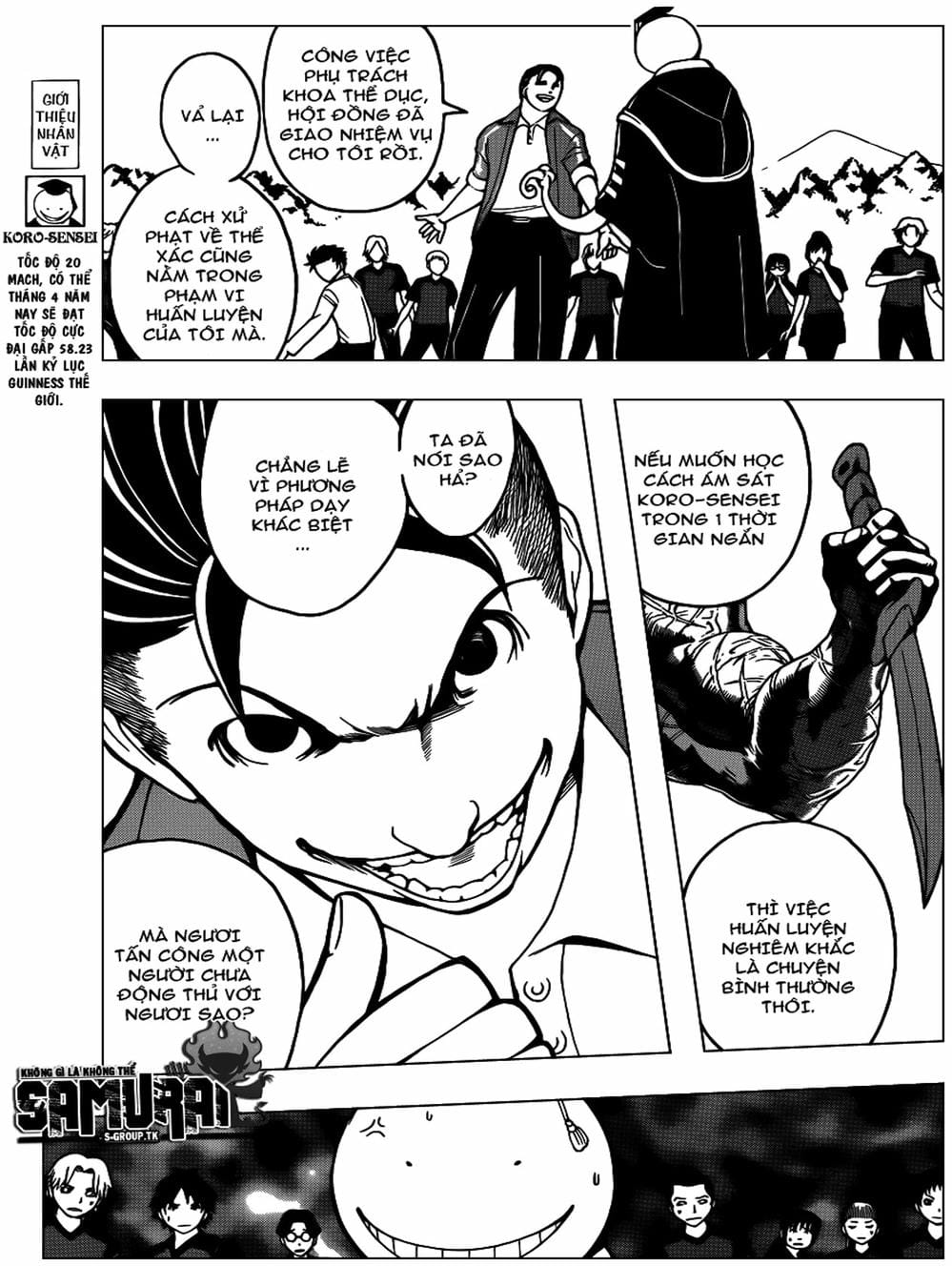 Truyện Tranh Lớp Học Ám Sát - Ansatsu Kyoushitsu trang 5