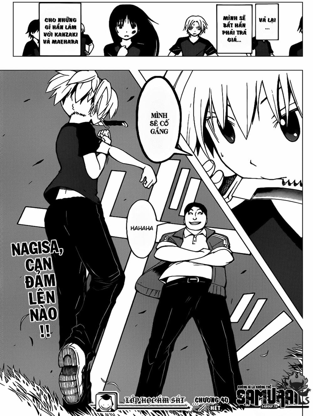 Truyện Tranh Lớp Học Ám Sát - Ansatsu Kyoushitsu trang 5