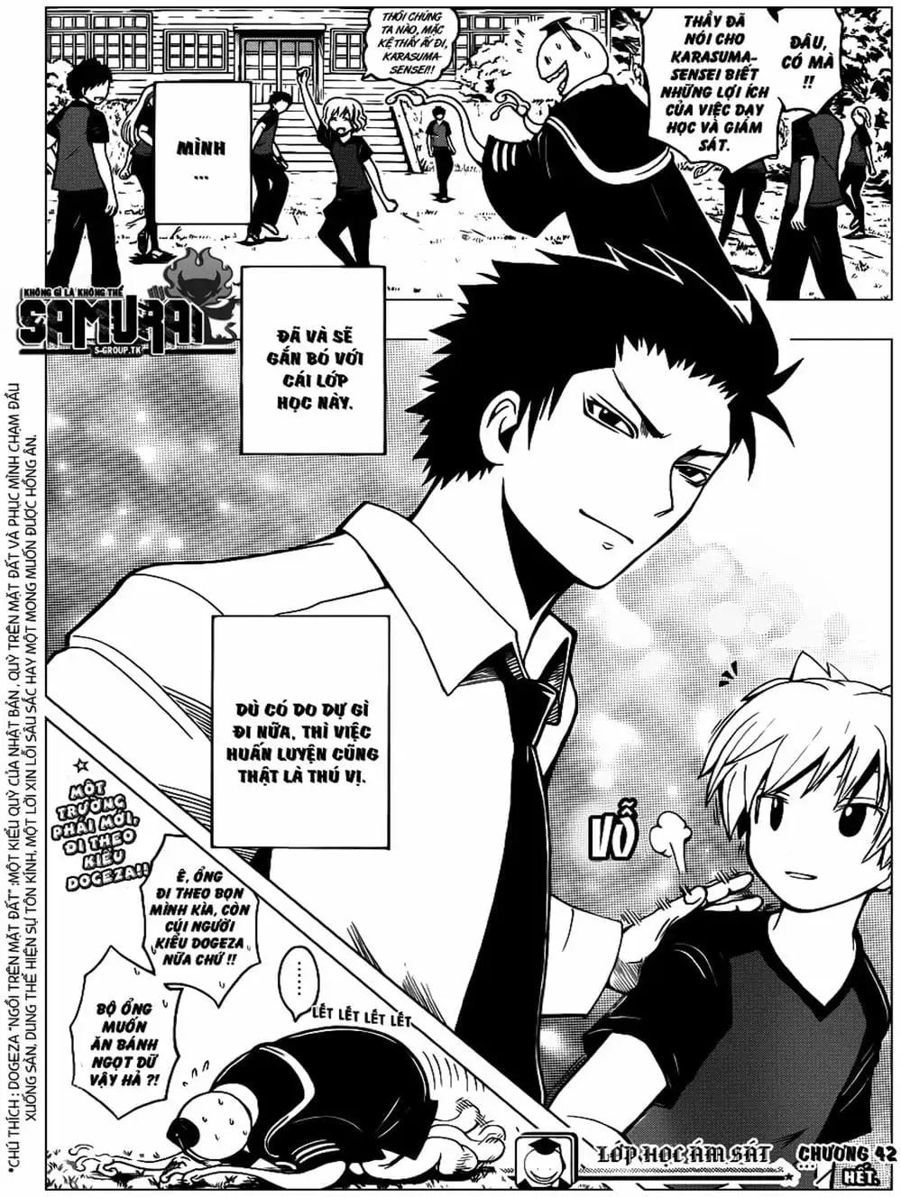 Truyện Tranh Lớp Học Ám Sát - Ansatsu Kyoushitsu trang 5