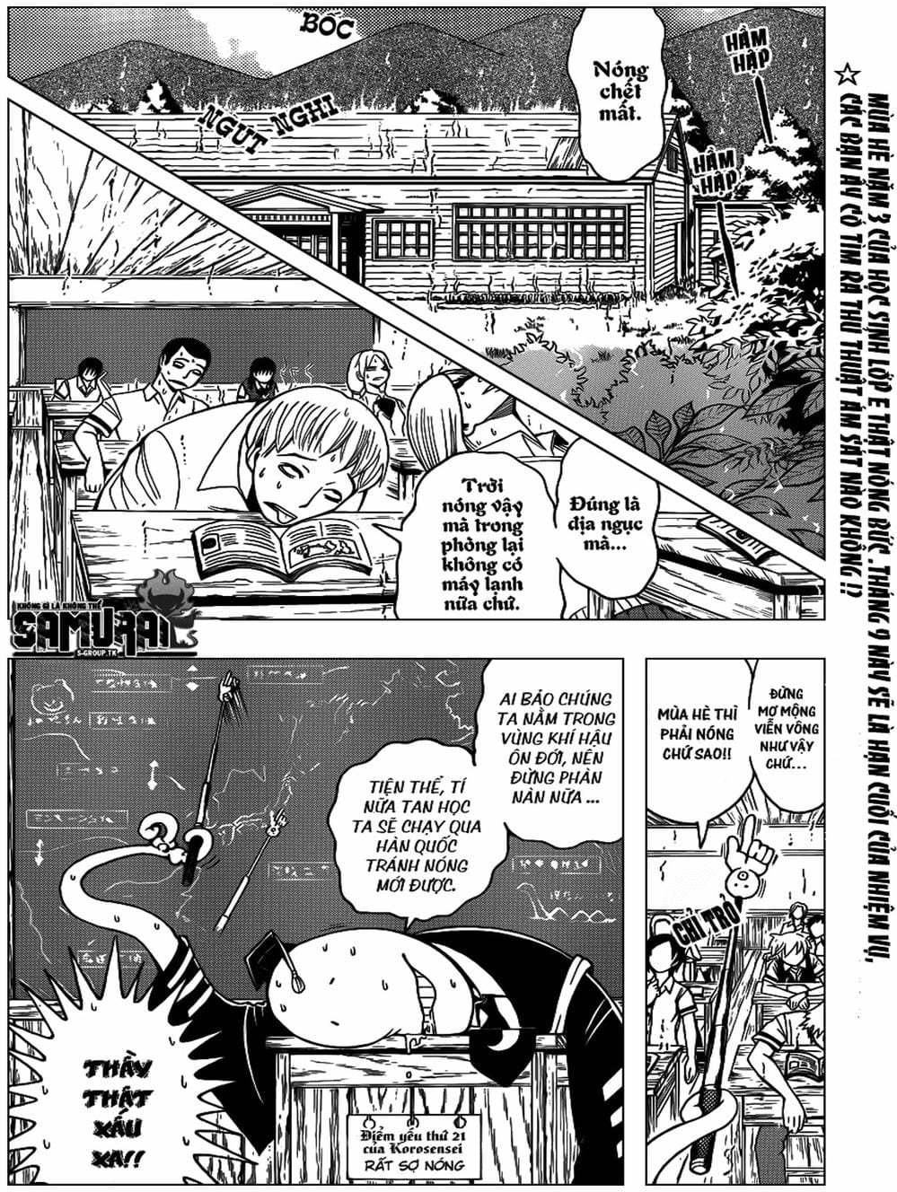 Truyện Tranh Lớp Học Ám Sát - Ansatsu Kyoushitsu trang 5