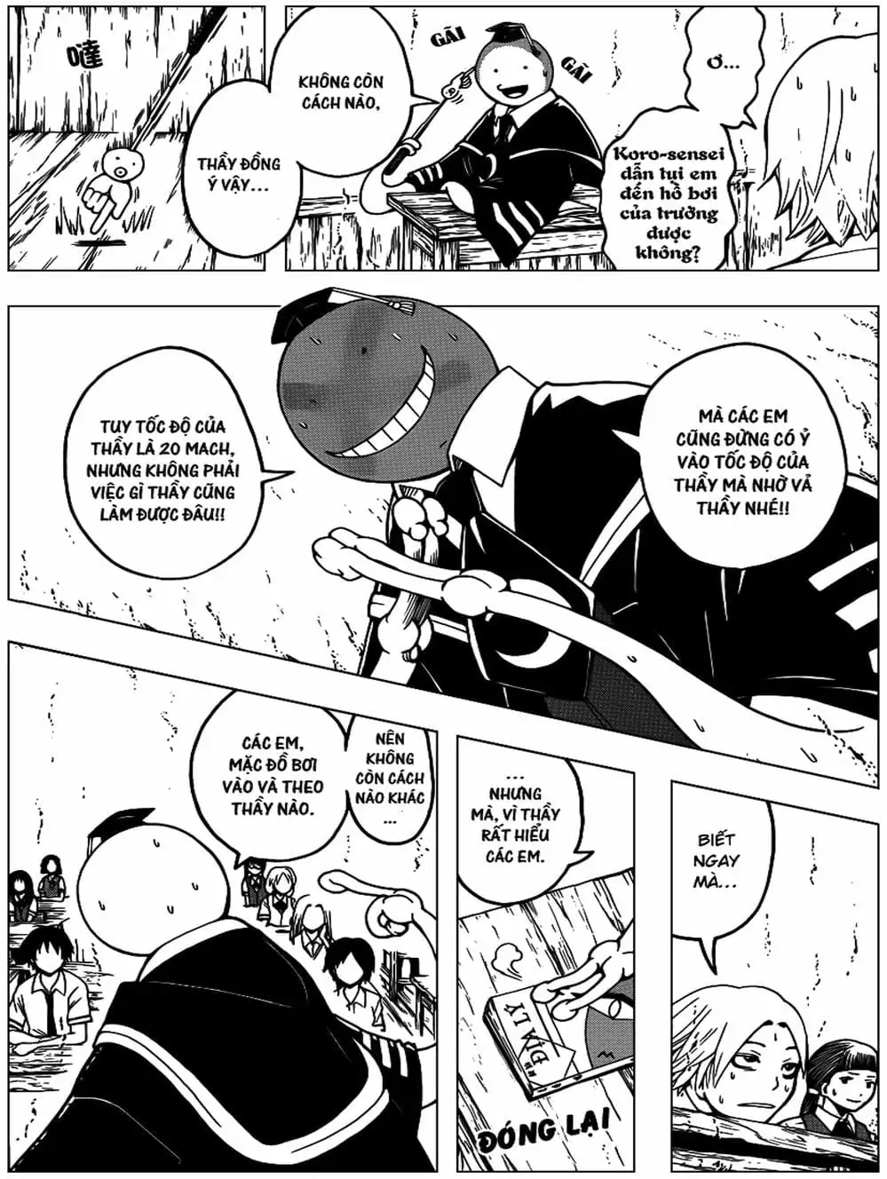 Truyện Tranh Lớp Học Ám Sát - Ansatsu Kyoushitsu trang 5