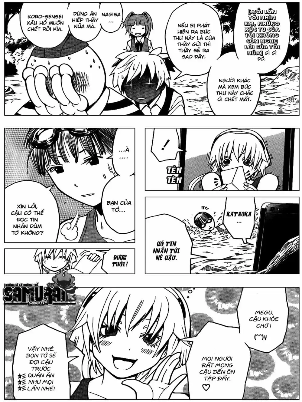 Truyện Tranh Lớp Học Ám Sát - Ansatsu Kyoushitsu trang 5