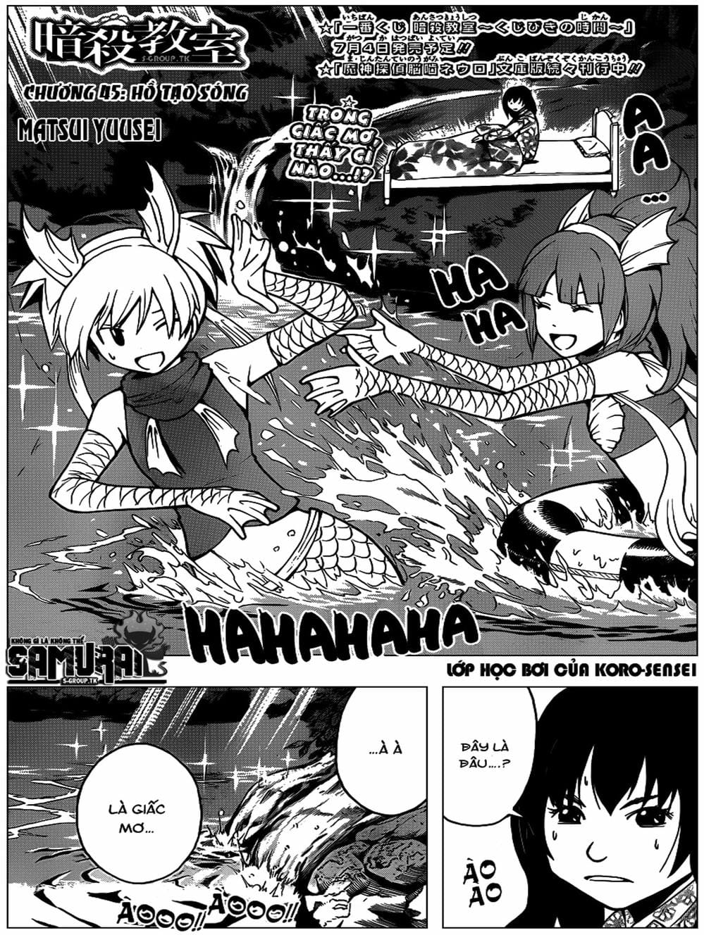 Truyện Tranh Lớp Học Ám Sát - Ansatsu Kyoushitsu trang 5