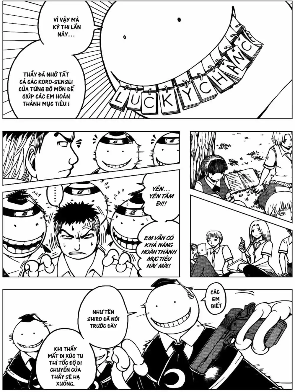 Truyện Tranh Lớp Học Ám Sát - Ansatsu Kyoushitsu trang 5