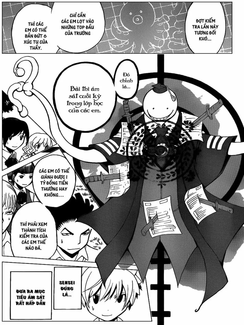 Truyện Tranh Lớp Học Ám Sát - Ansatsu Kyoushitsu trang 5