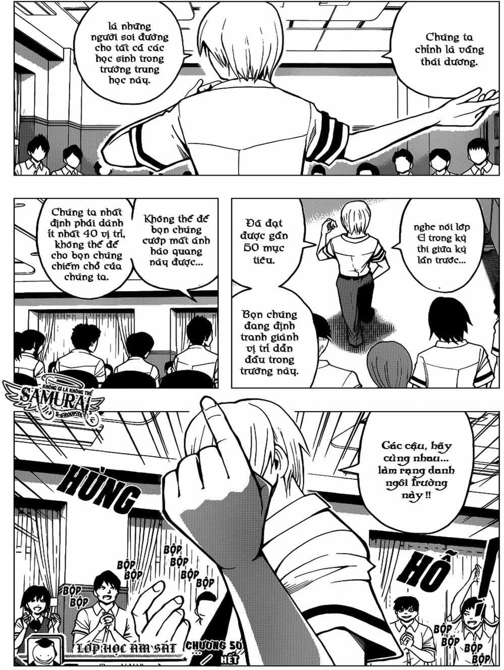 Truyện Tranh Lớp Học Ám Sát - Ansatsu Kyoushitsu trang 5
