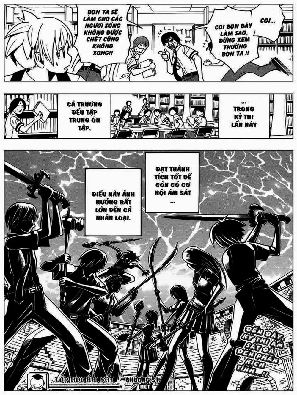 Truyện Tranh Lớp Học Ám Sát - Ansatsu Kyoushitsu trang 5