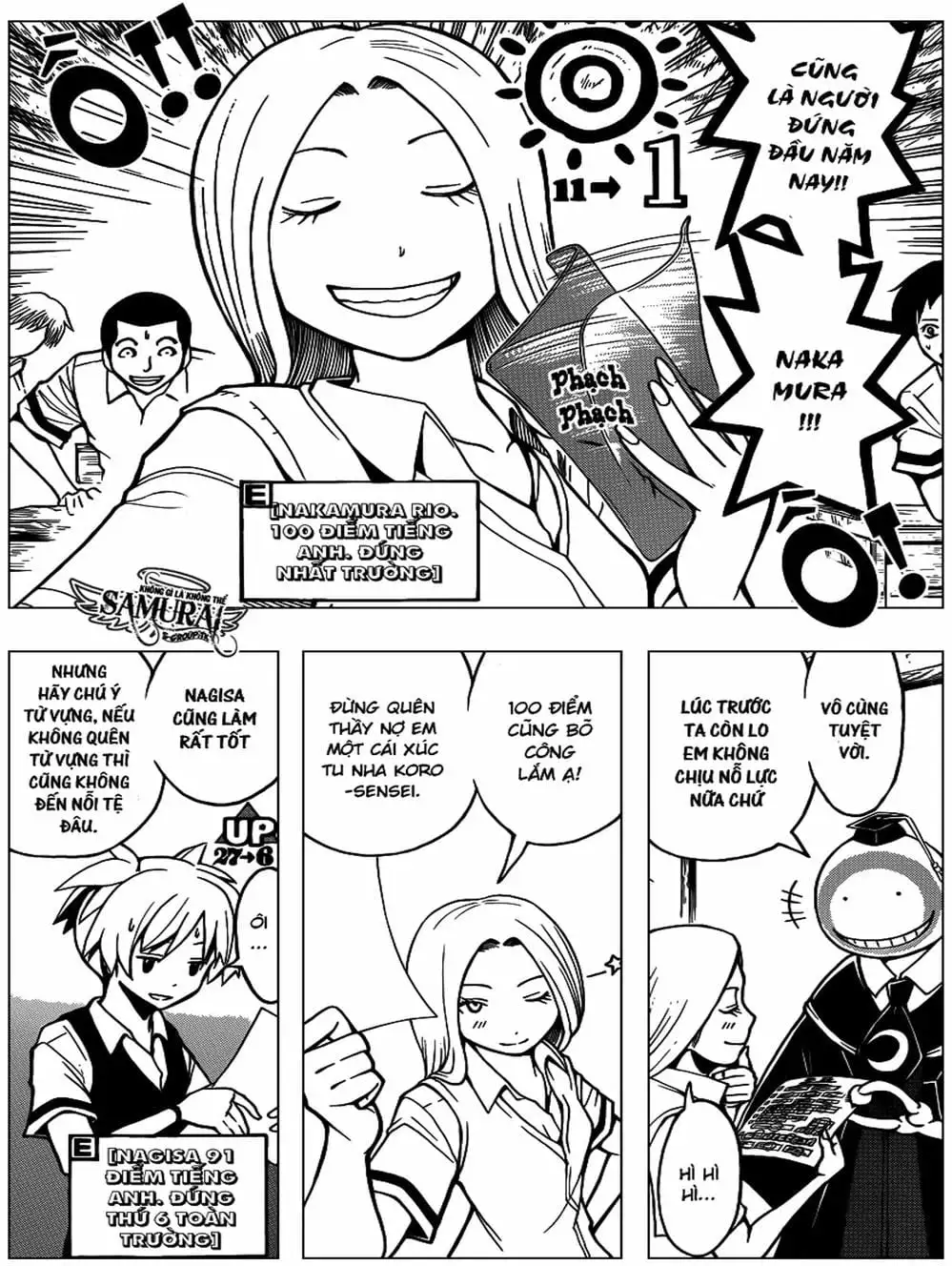 Truyện Tranh Lớp Học Ám Sát - Ansatsu Kyoushitsu trang 5