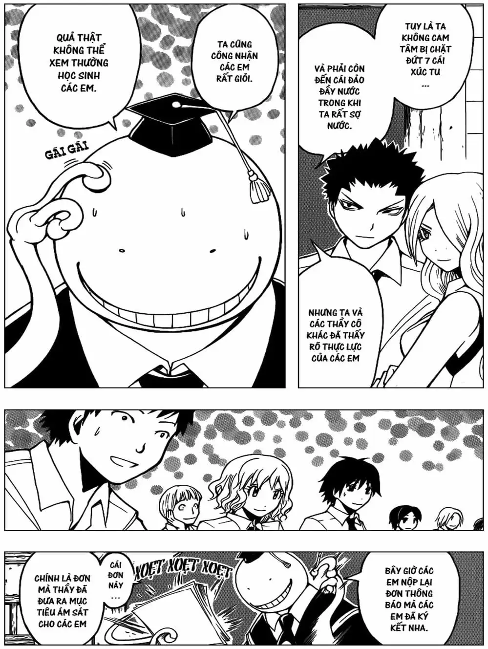 Truyện Tranh Lớp Học Ám Sát - Ansatsu Kyoushitsu trang 5