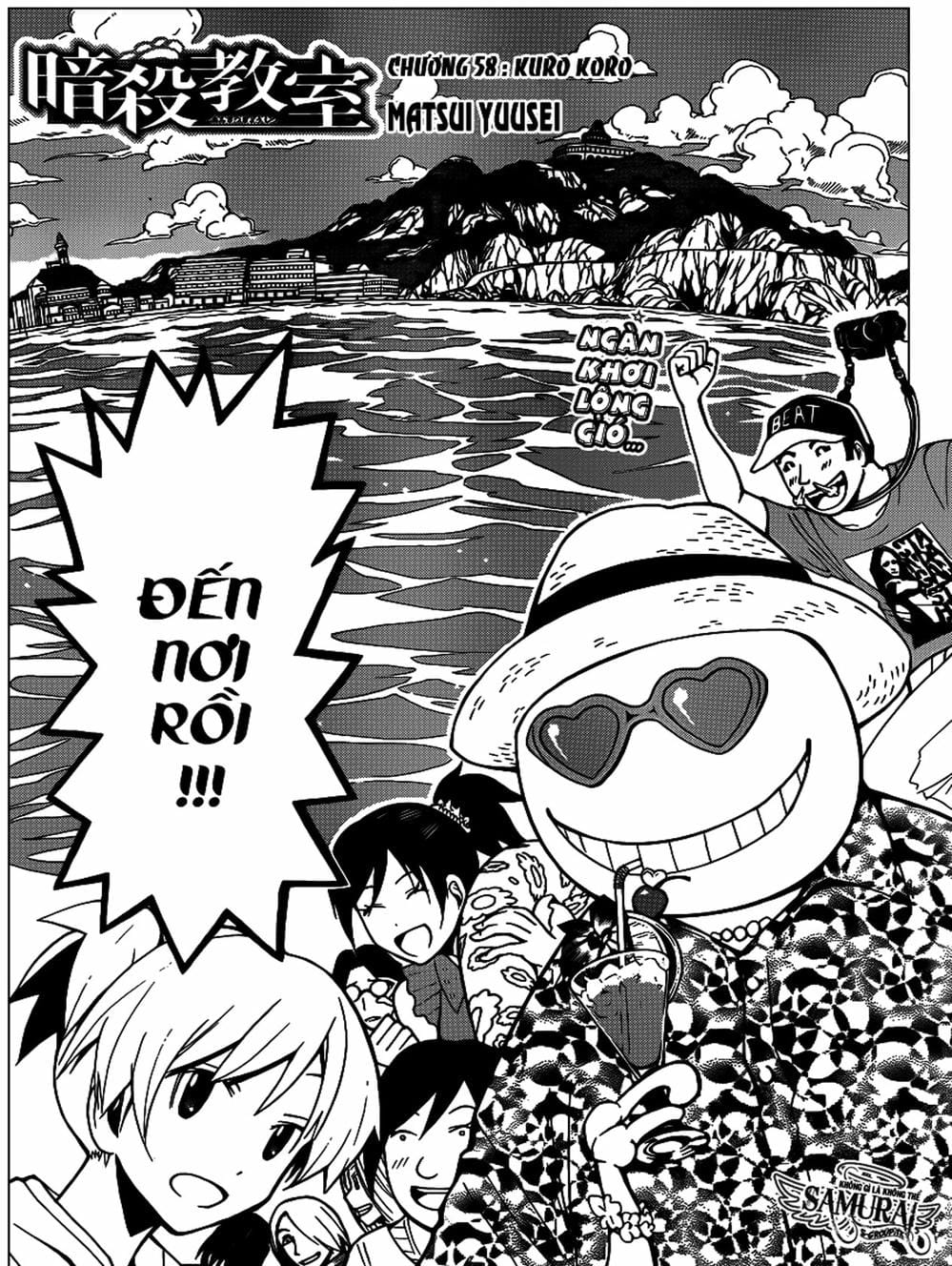 Truyện Tranh Lớp Học Ám Sát - Ansatsu Kyoushitsu trang 5