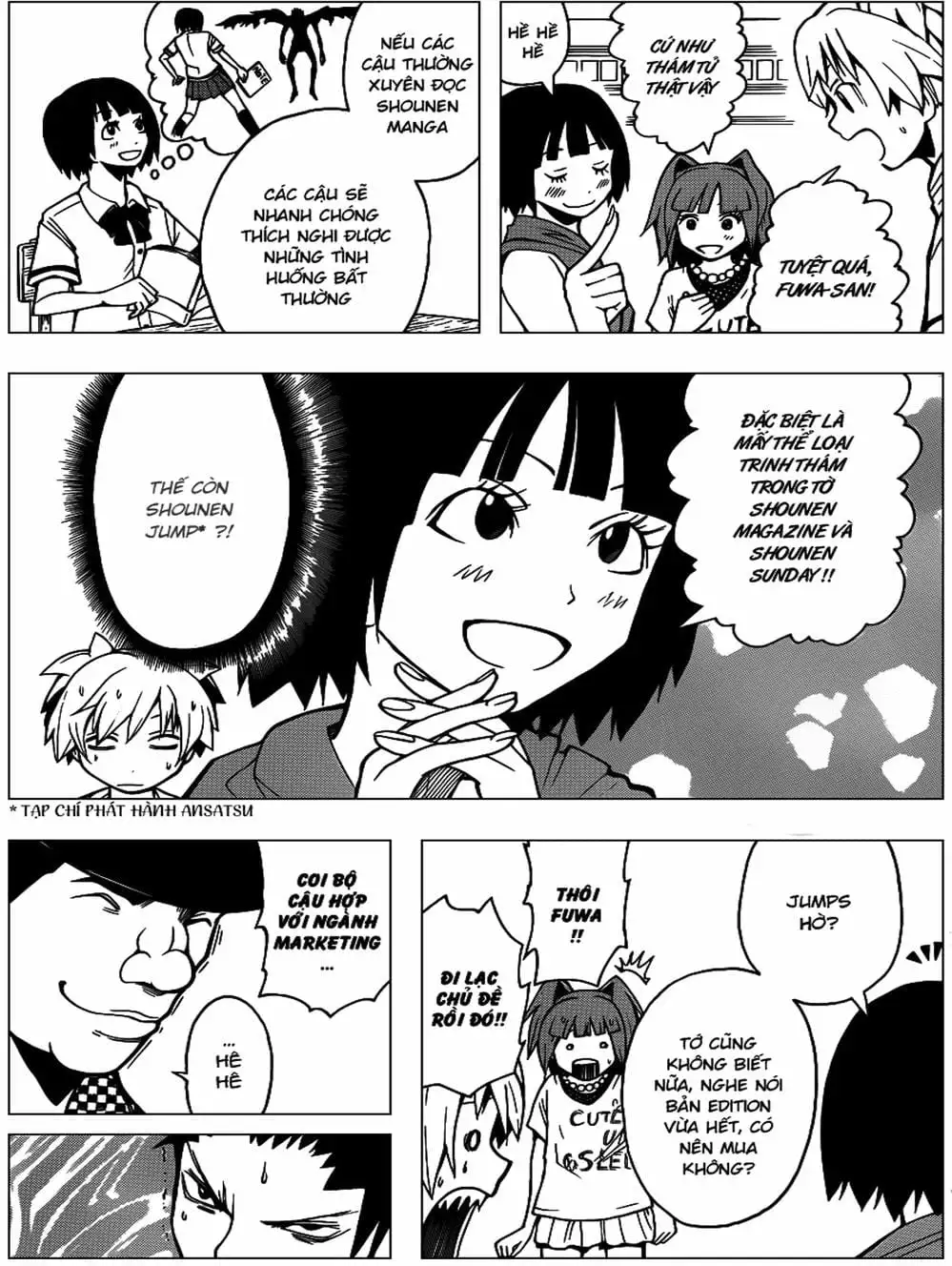 Truyện Tranh Lớp Học Ám Sát - Ansatsu Kyoushitsu trang 5