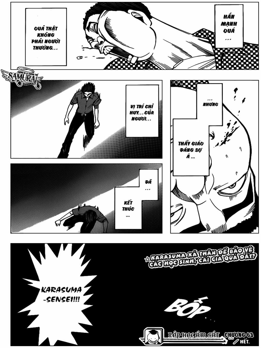 Truyện Tranh Lớp Học Ám Sát - Ansatsu Kyoushitsu trang 5