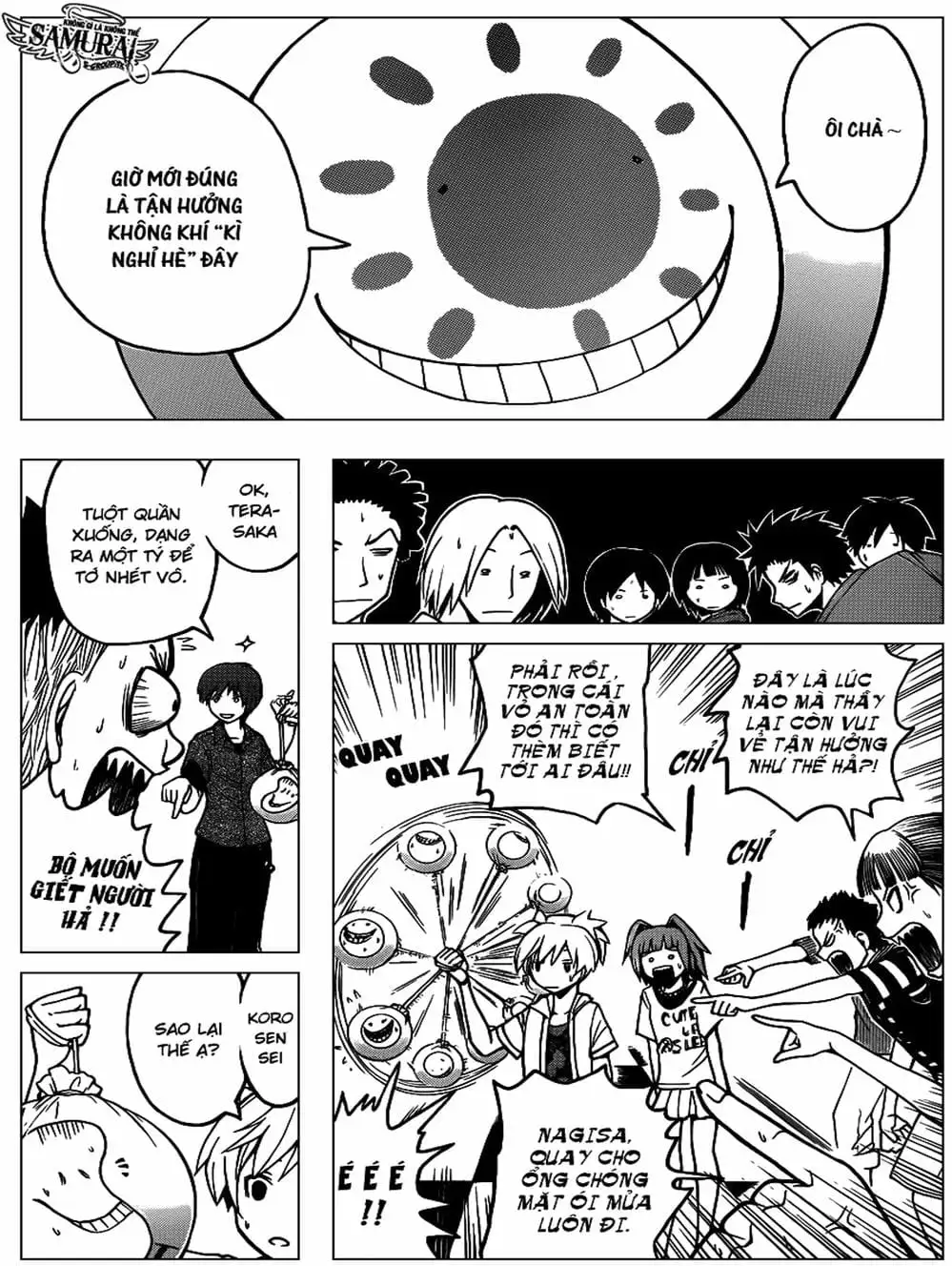 Truyện Tranh Lớp Học Ám Sát - Ansatsu Kyoushitsu trang 5
