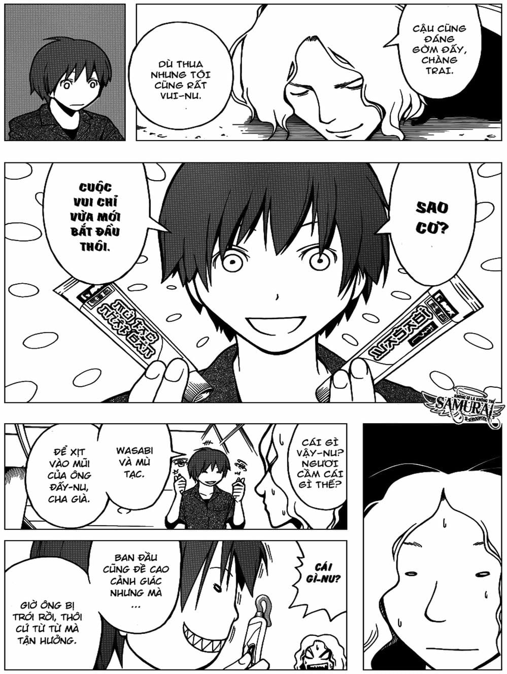 Truyện Tranh Lớp Học Ám Sát - Ansatsu Kyoushitsu trang 5