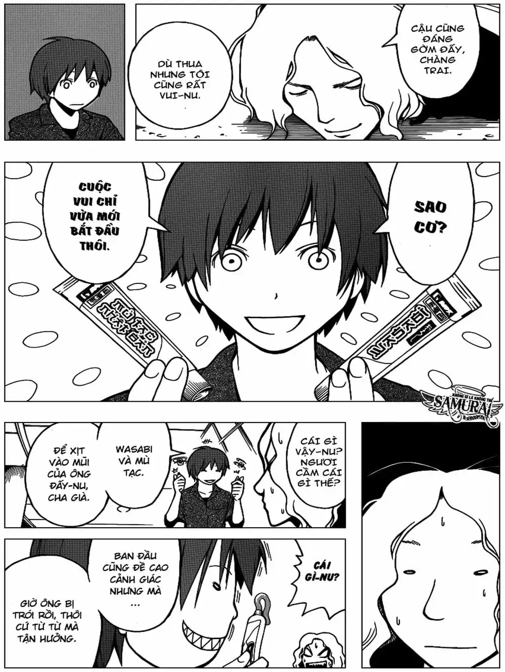 Truyện Tranh Lớp Học Ám Sát - Ansatsu Kyoushitsu trang 5