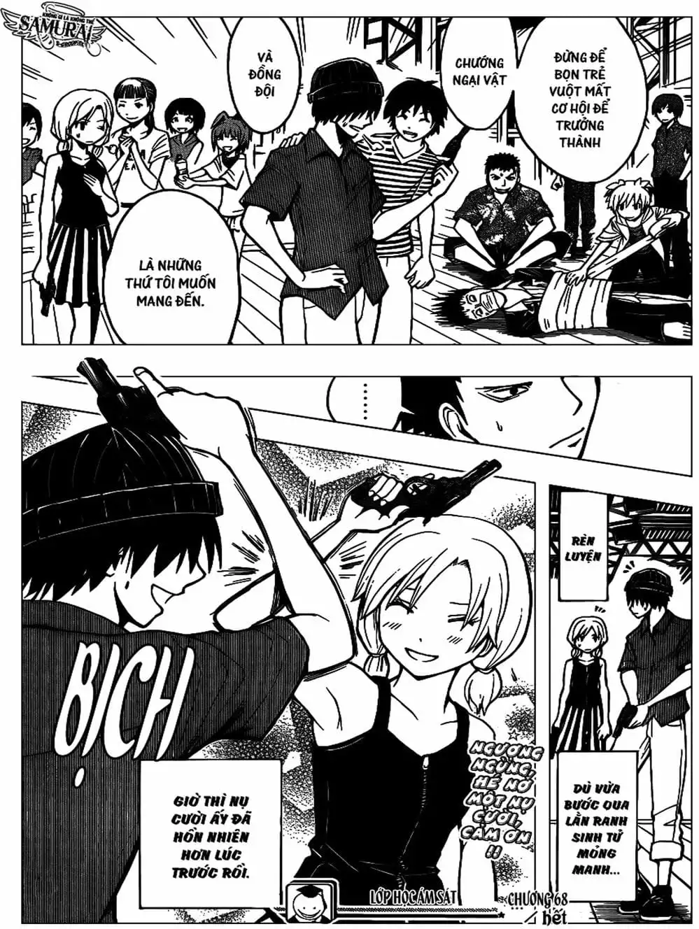 Truyện Tranh Lớp Học Ám Sát - Ansatsu Kyoushitsu trang 5