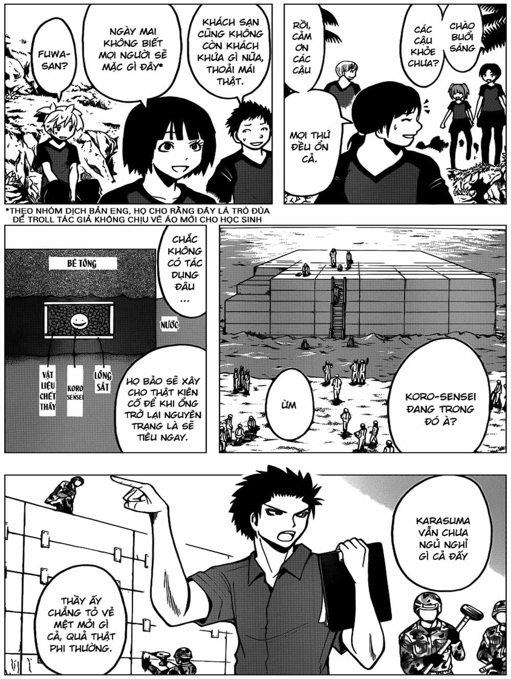 Truyện Tranh Lớp Học Ám Sát - Ansatsu Kyoushitsu trang 5