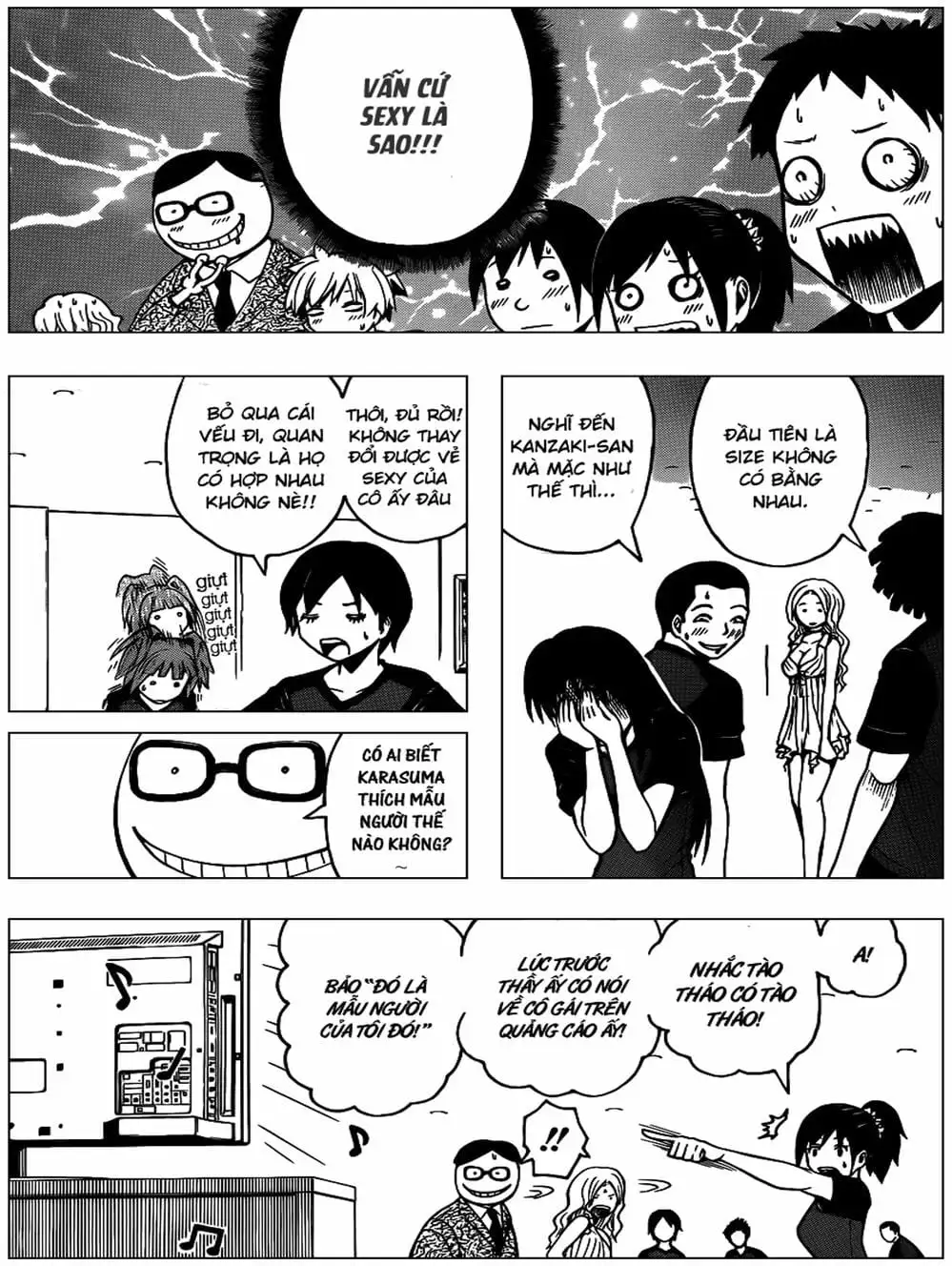 Truyện Tranh Lớp Học Ám Sát - Ansatsu Kyoushitsu trang 5