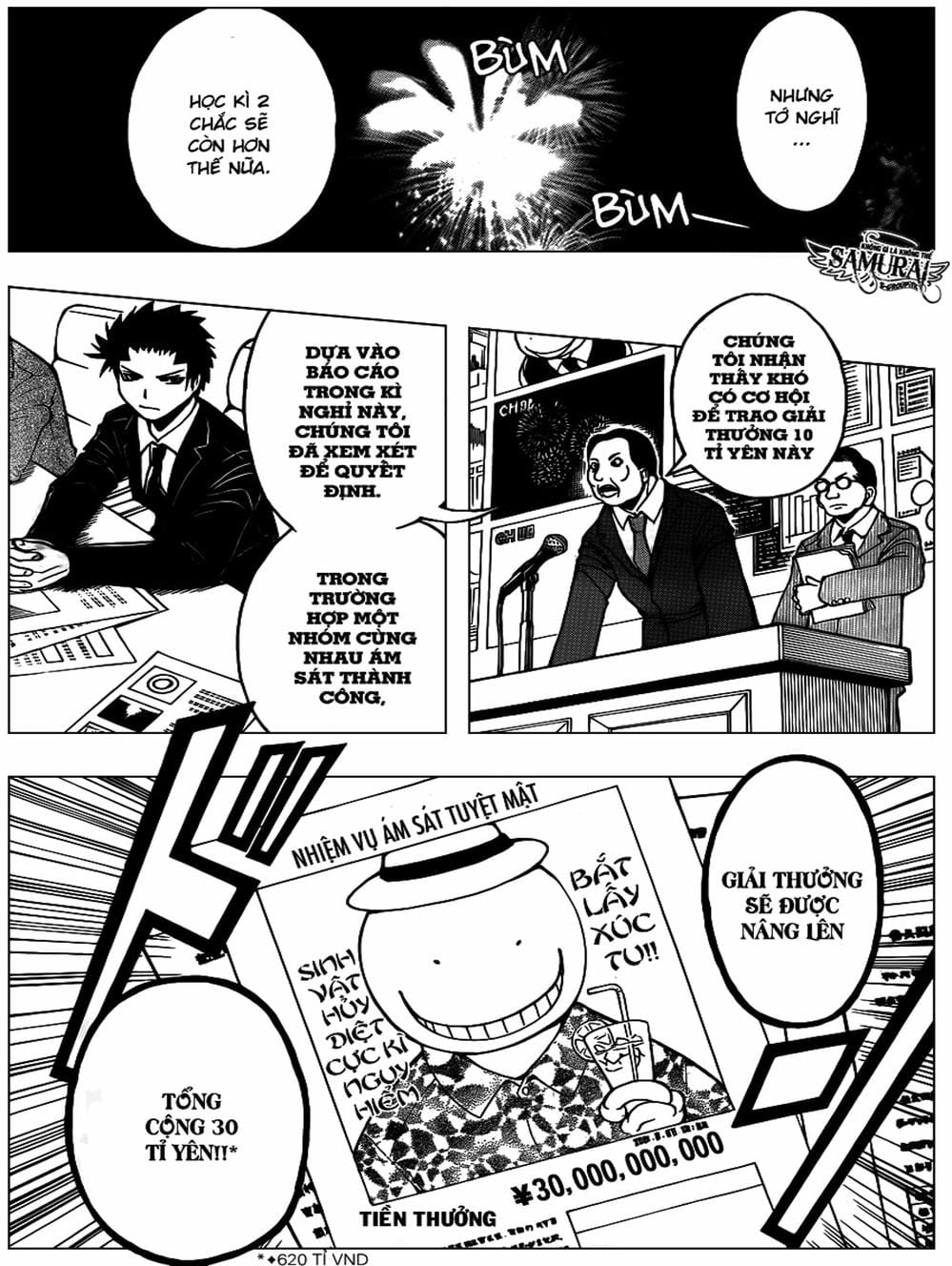 Truyện Tranh Lớp Học Ám Sát - Ansatsu Kyoushitsu trang 5