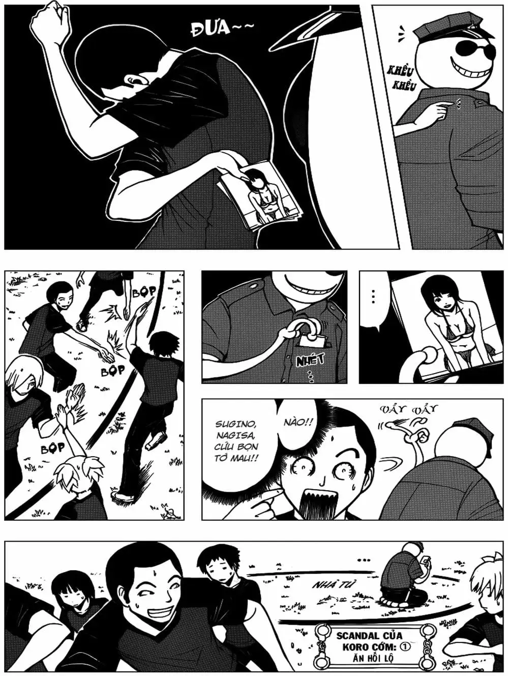 Truyện Tranh Lớp Học Ám Sát - Ansatsu Kyoushitsu trang 5