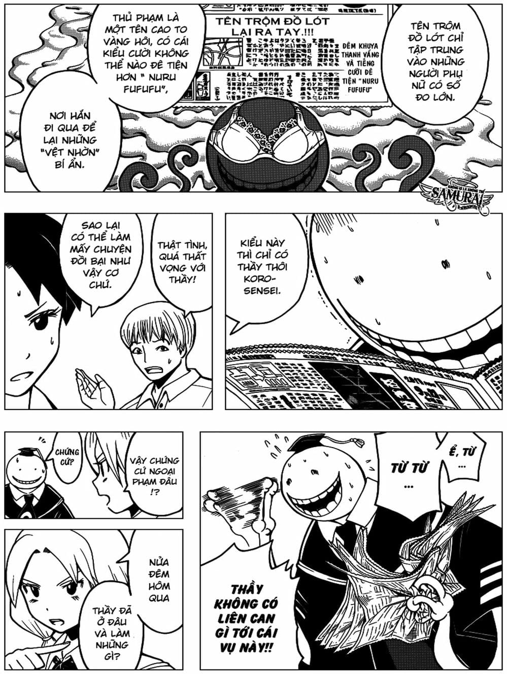 Truyện Tranh Lớp Học Ám Sát - Ansatsu Kyoushitsu trang 5