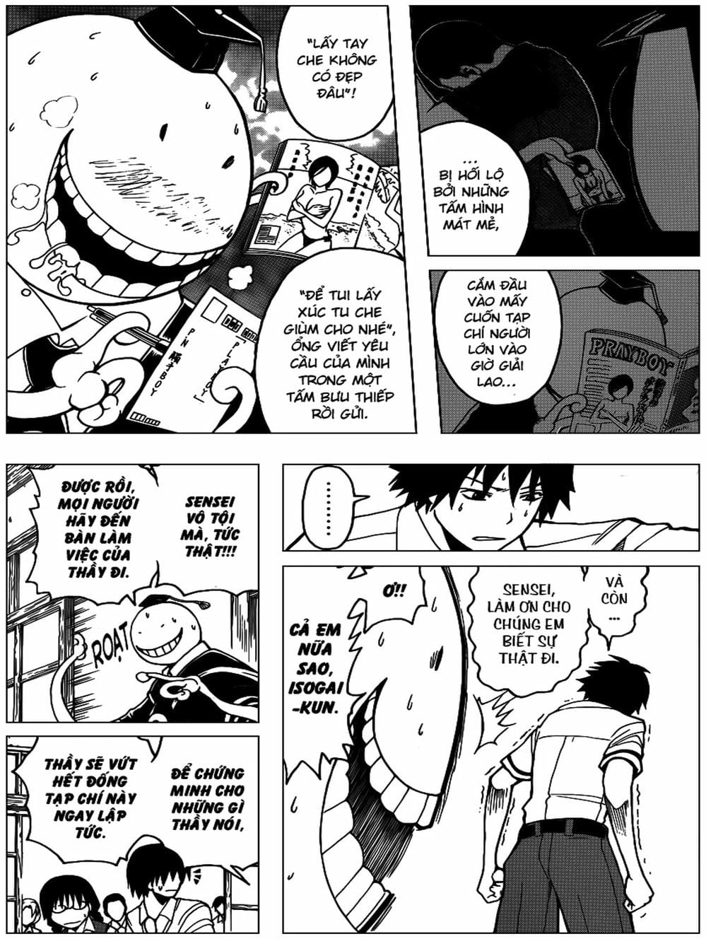 Truyện Tranh Lớp Học Ám Sát - Ansatsu Kyoushitsu trang 5