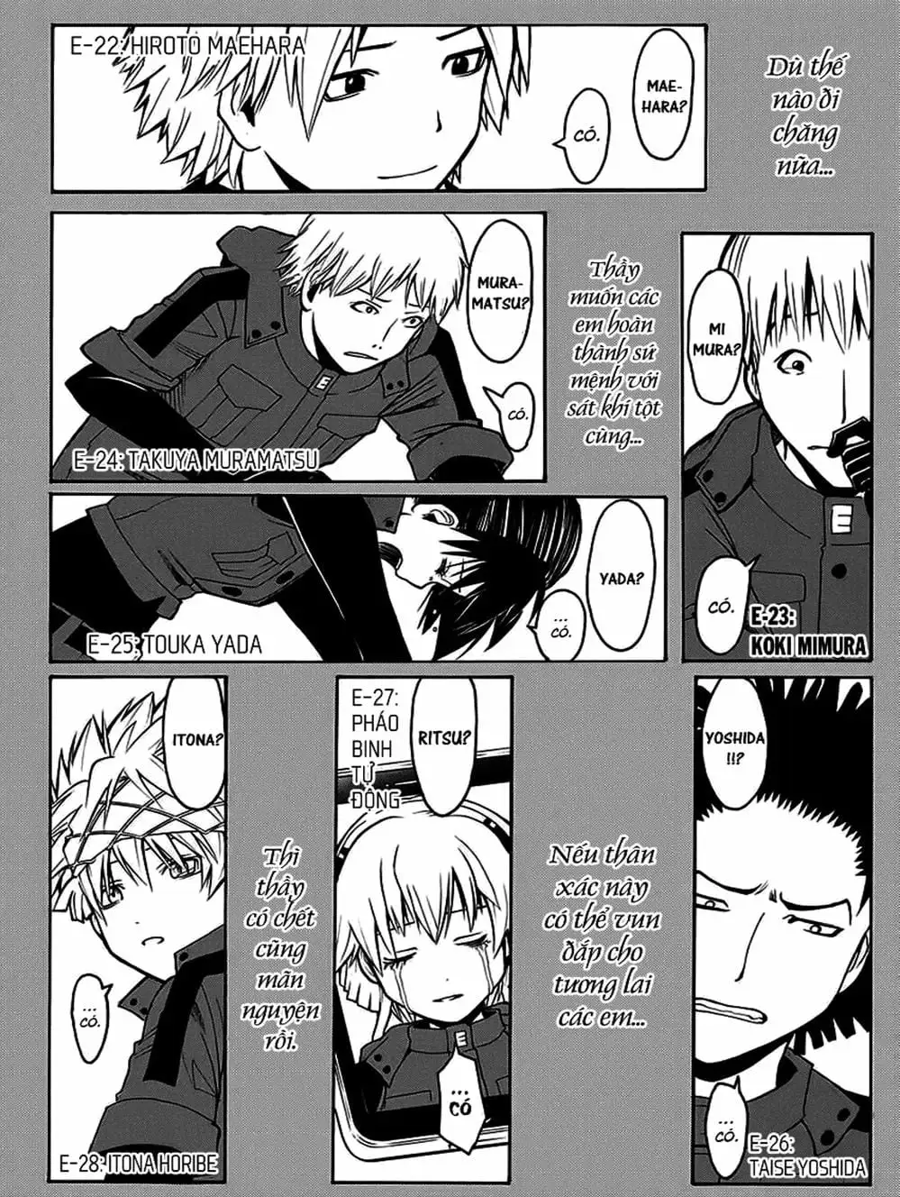 Truyện Tranh Lớp Học Ám Sát - Ansatsu Kyoushitsu trang 5