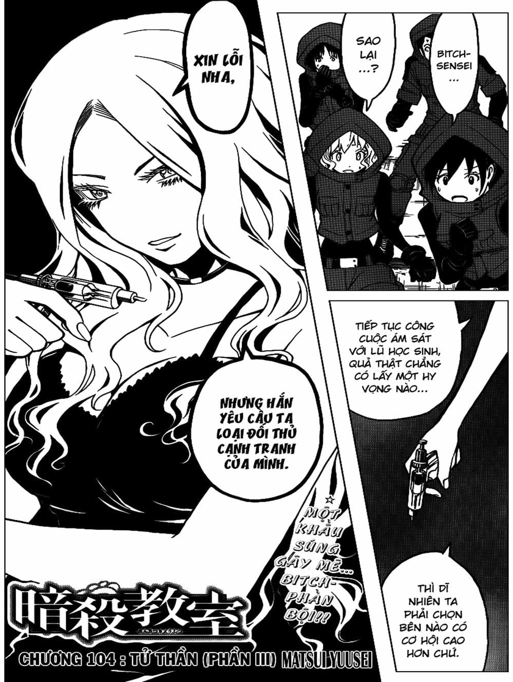 Truyện Tranh Lớp Học Ám Sát - Ansatsu Kyoushitsu trang 5