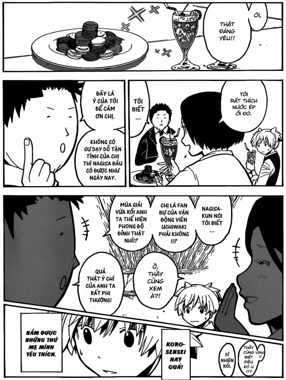 Truyện Tranh Lớp Học Ám Sát - Ansatsu Kyoushitsu trang 5