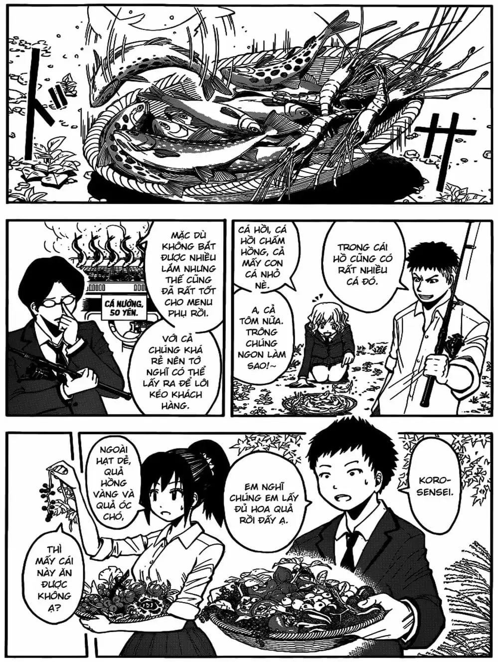 Truyện Tranh Lớp Học Ám Sát - Ansatsu Kyoushitsu trang 5