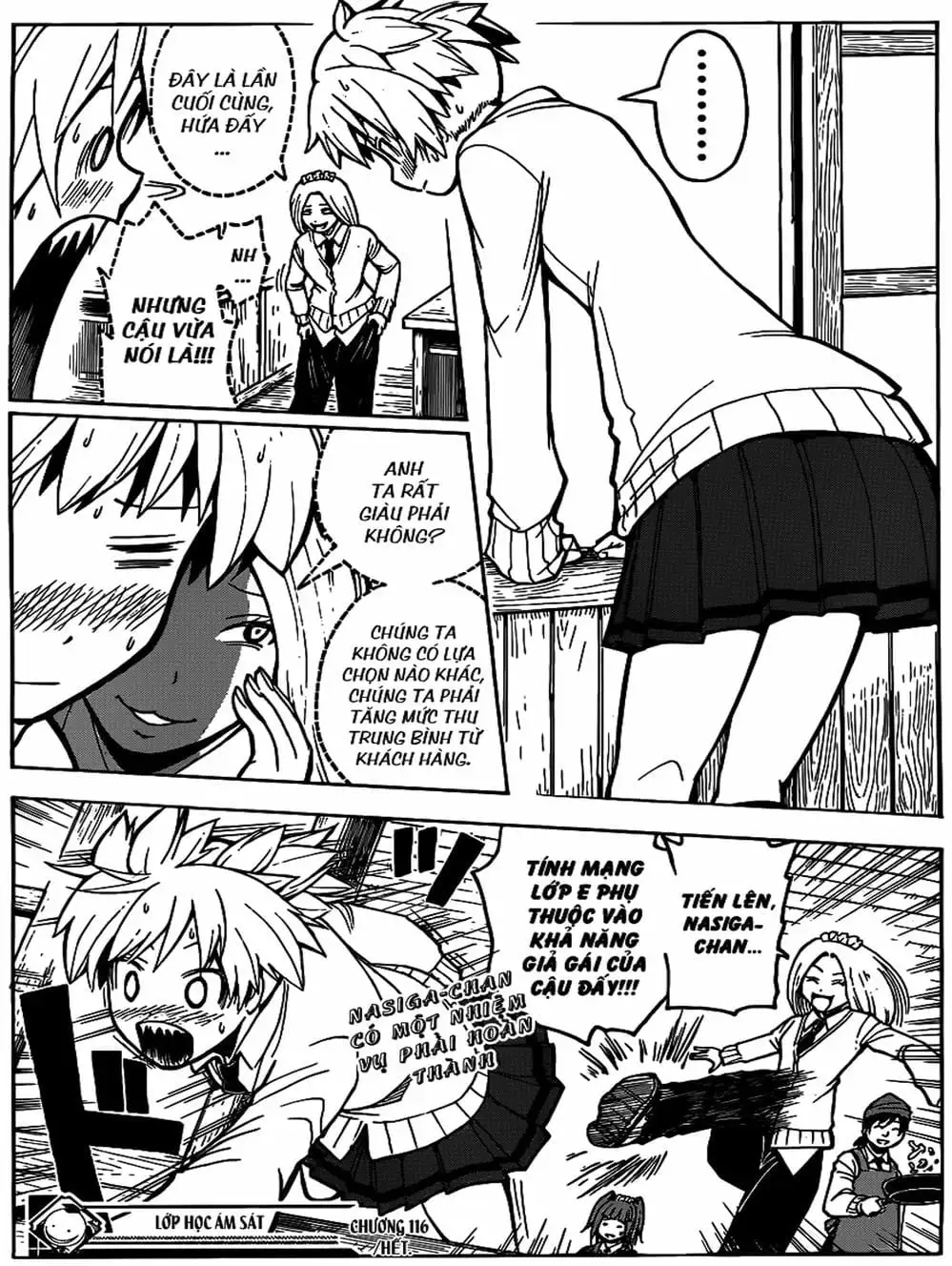 Truyện Tranh Lớp Học Ám Sát - Ansatsu Kyoushitsu trang 5