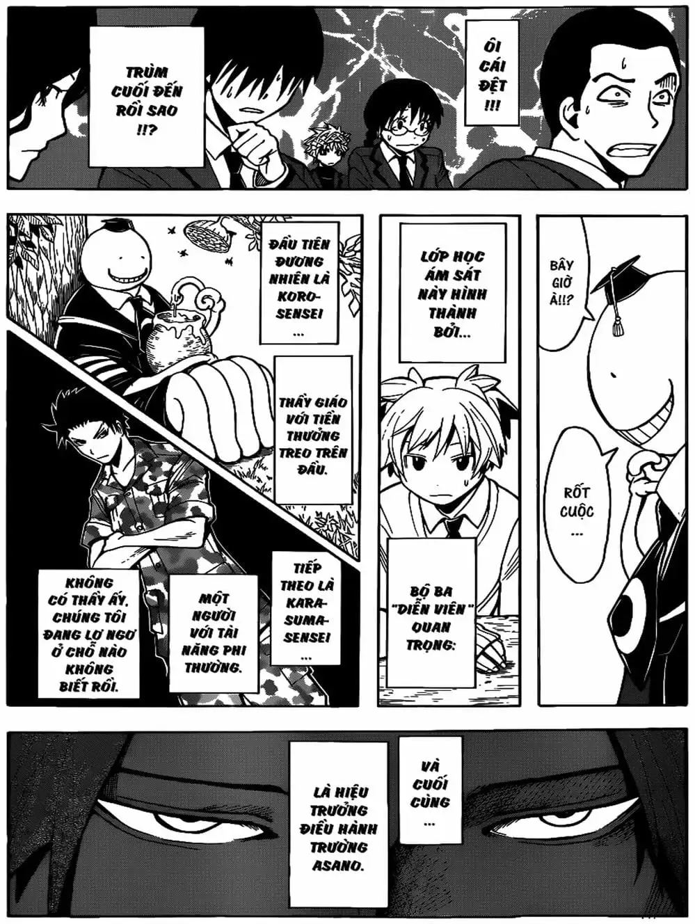 Truyện Tranh Lớp Học Ám Sát - Ansatsu Kyoushitsu trang 5