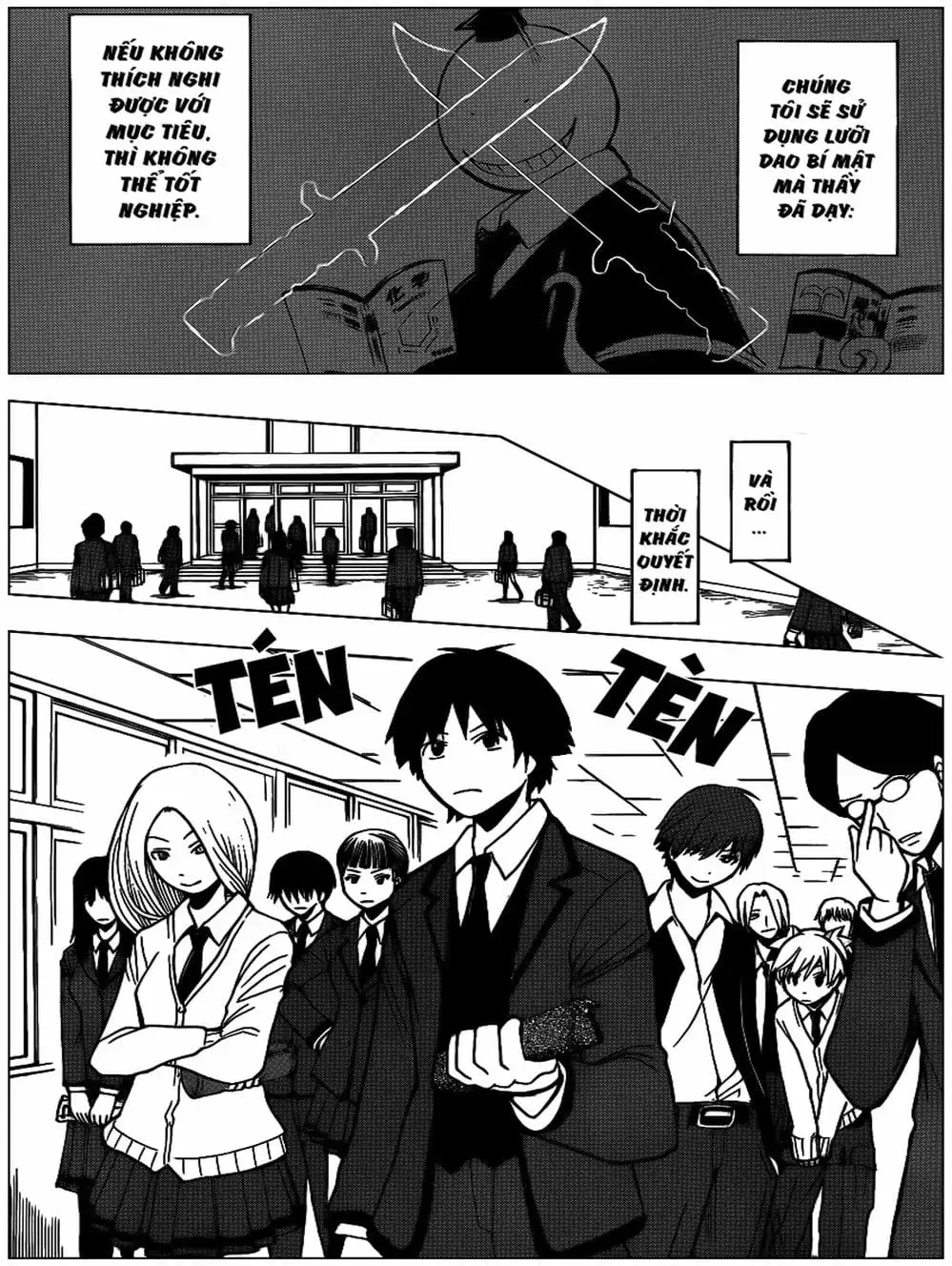 Truyện Tranh Lớp Học Ám Sát - Ansatsu Kyoushitsu trang 5