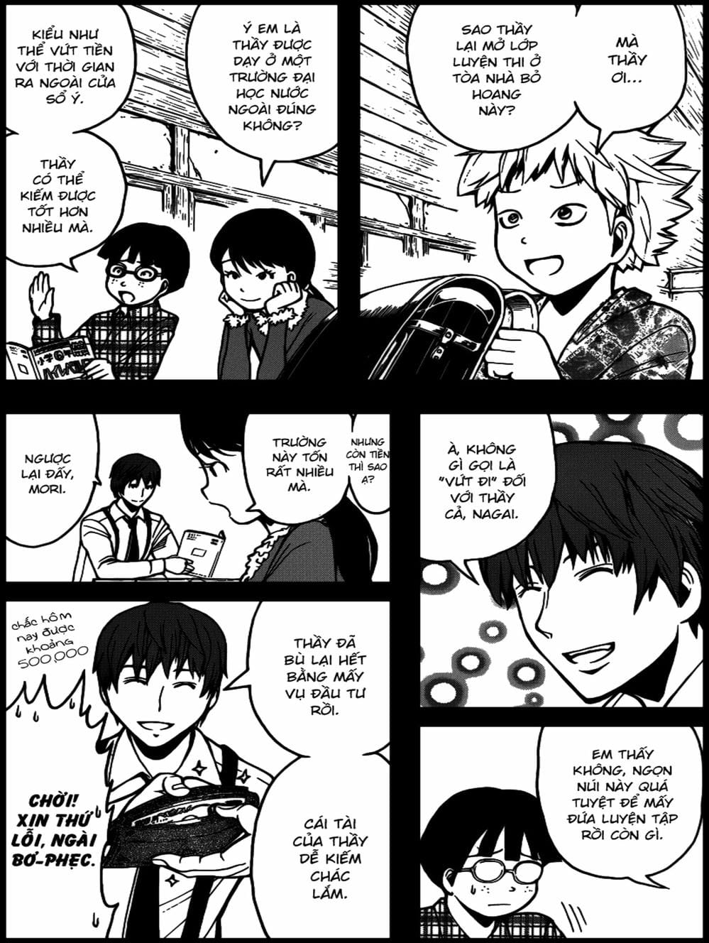 Truyện Tranh Lớp Học Ám Sát - Ansatsu Kyoushitsu trang 5