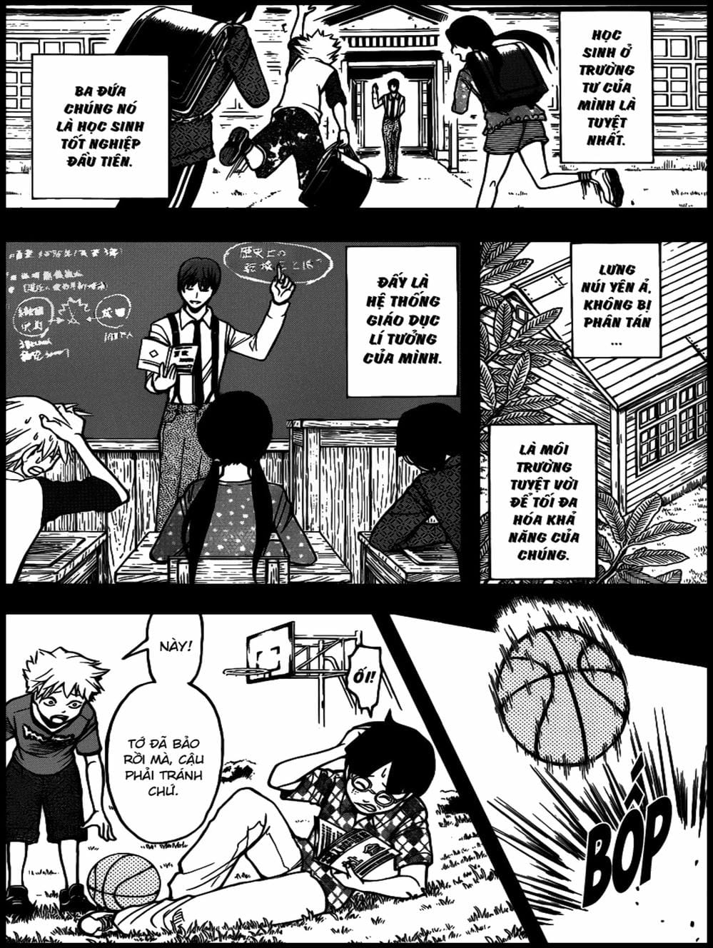 Truyện Tranh Lớp Học Ám Sát - Ansatsu Kyoushitsu trang 5