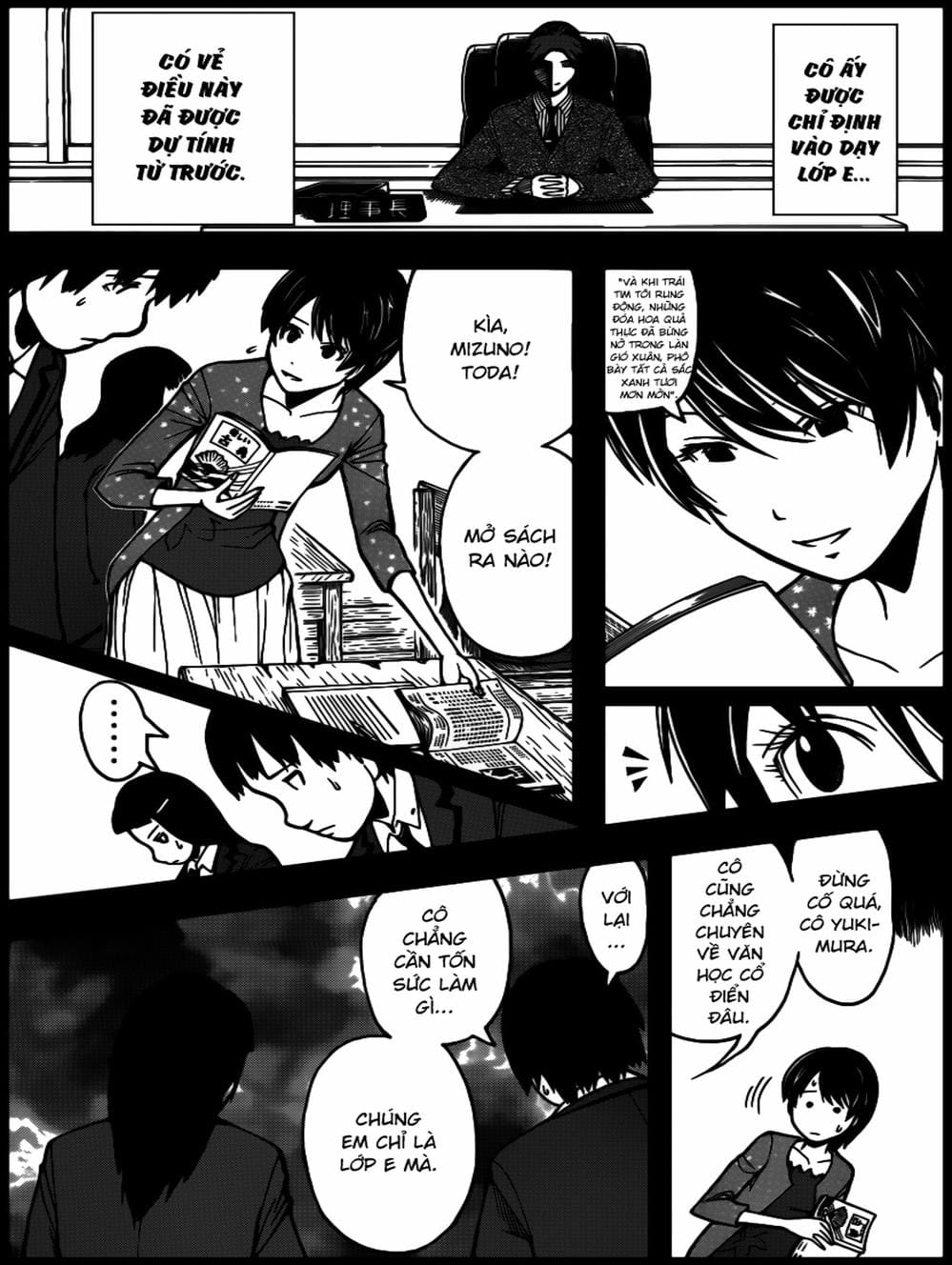 Truyện Tranh Lớp Học Ám Sát - Ansatsu Kyoushitsu trang 5