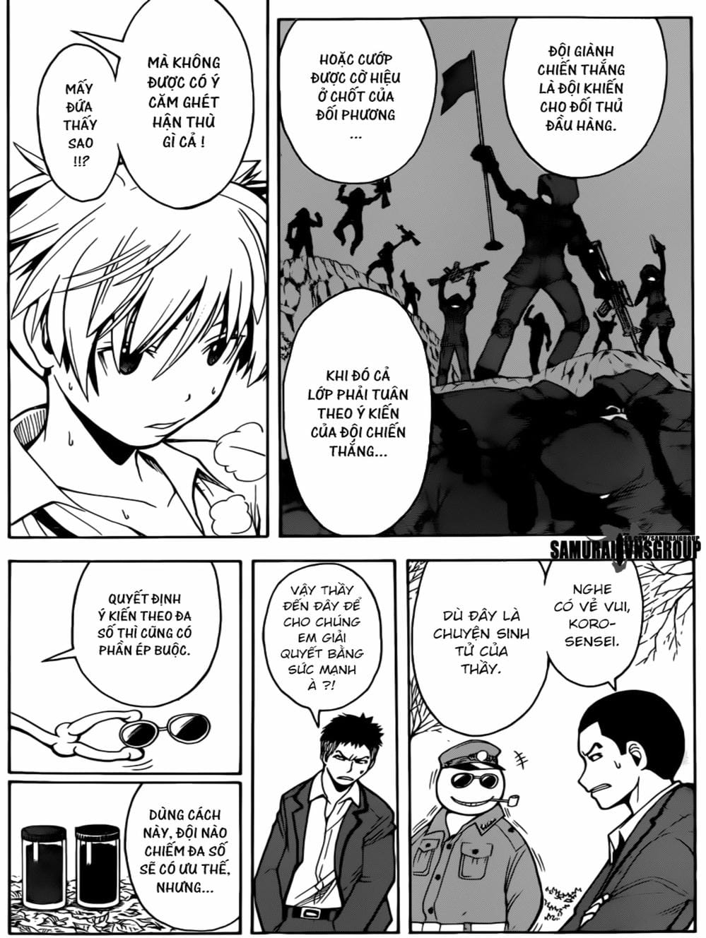 Truyện Tranh Lớp Học Ám Sát - Ansatsu Kyoushitsu trang 5