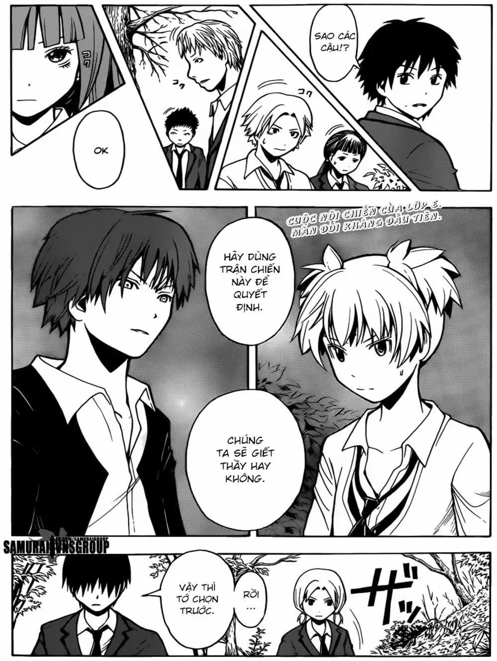 Truyện Tranh Lớp Học Ám Sát - Ansatsu Kyoushitsu trang 5