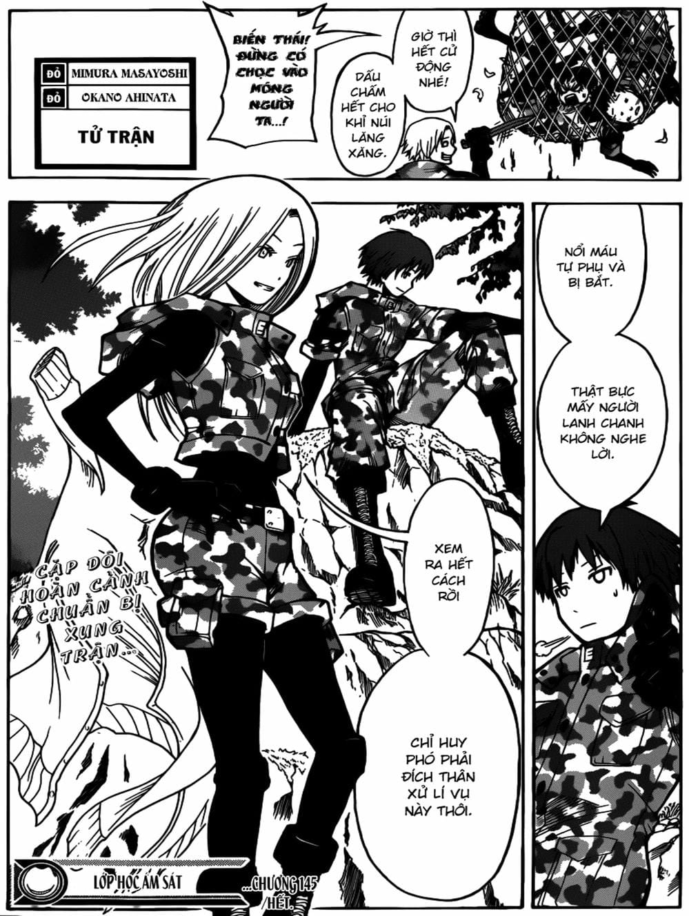 Truyện Tranh Lớp Học Ám Sát - Ansatsu Kyoushitsu trang 5