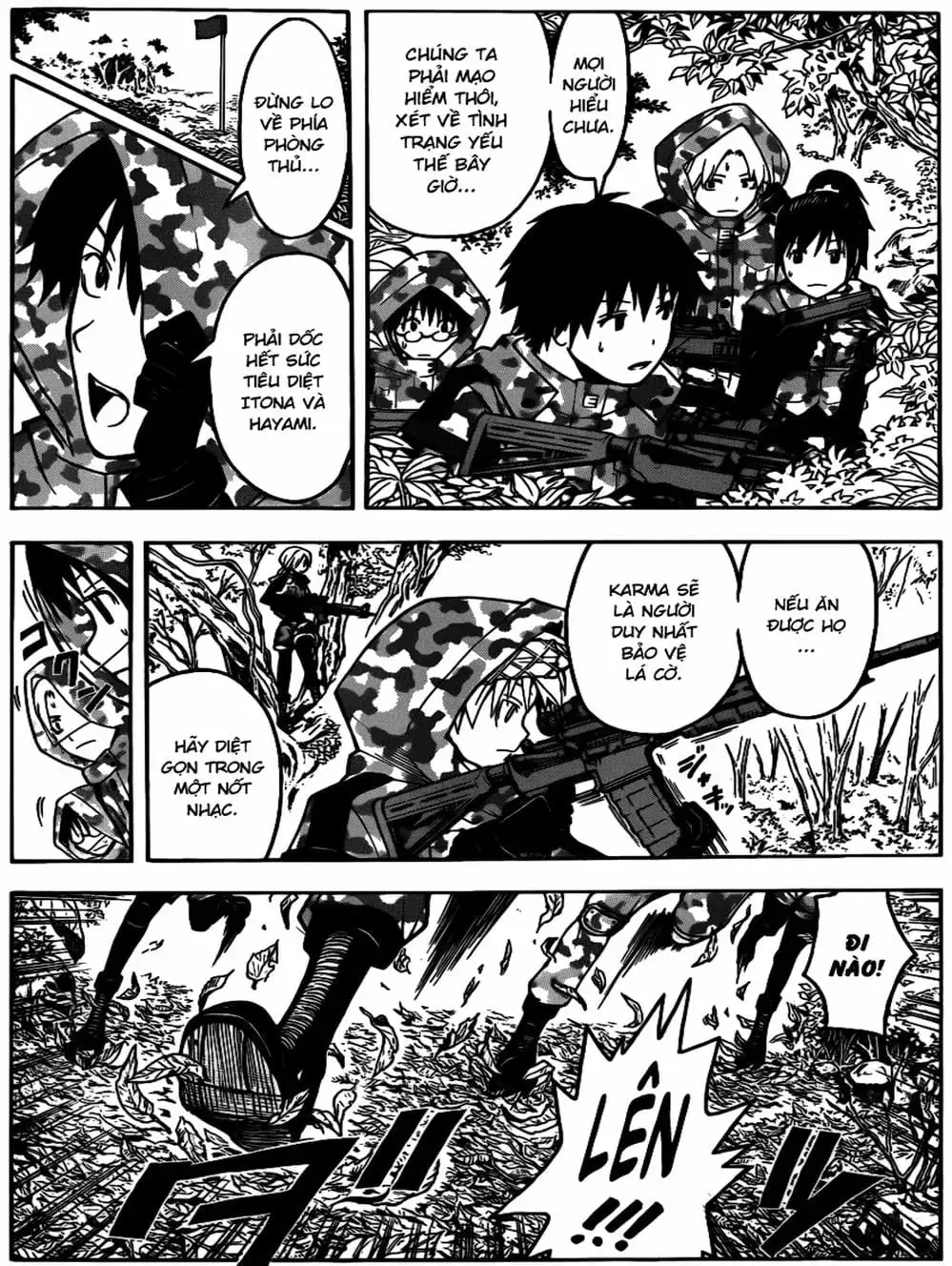 Truyện Tranh Lớp Học Ám Sát - Ansatsu Kyoushitsu trang 5