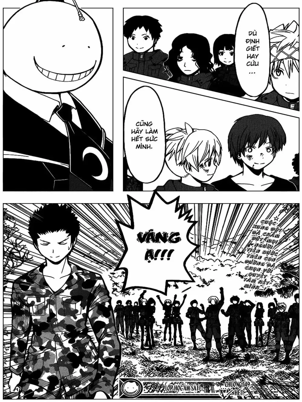 Truyện Tranh Lớp Học Ám Sát - Ansatsu Kyoushitsu trang 5