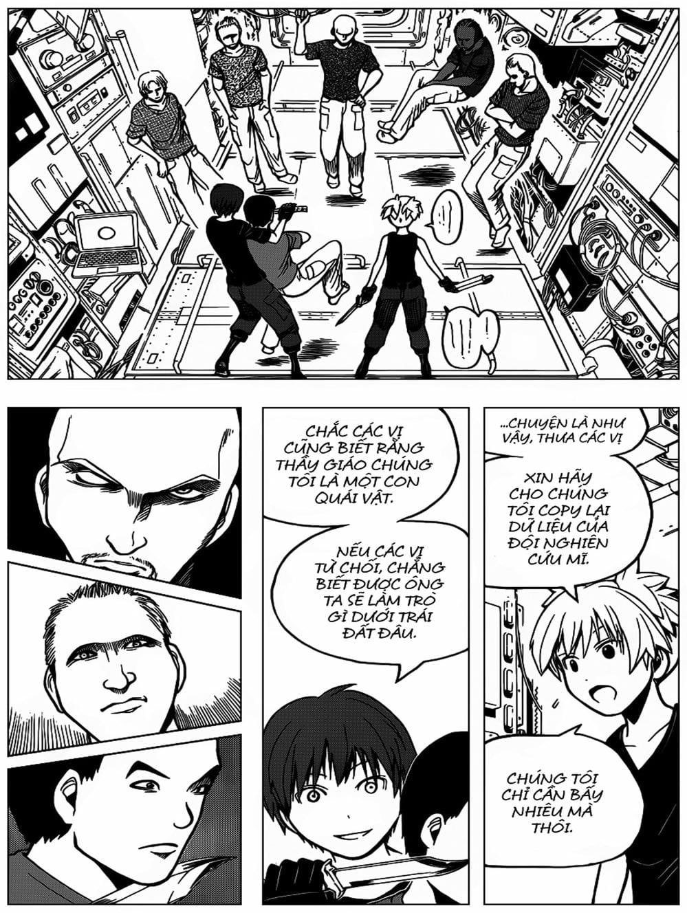Truyện Tranh Lớp Học Ám Sát - Ansatsu Kyoushitsu trang 5