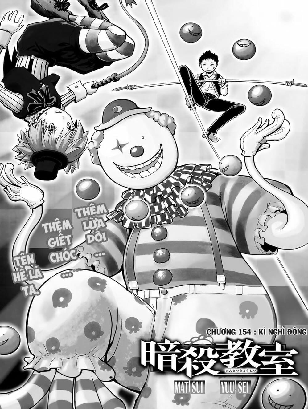 Truyện Tranh Lớp Học Ám Sát - Ansatsu Kyoushitsu trang 5