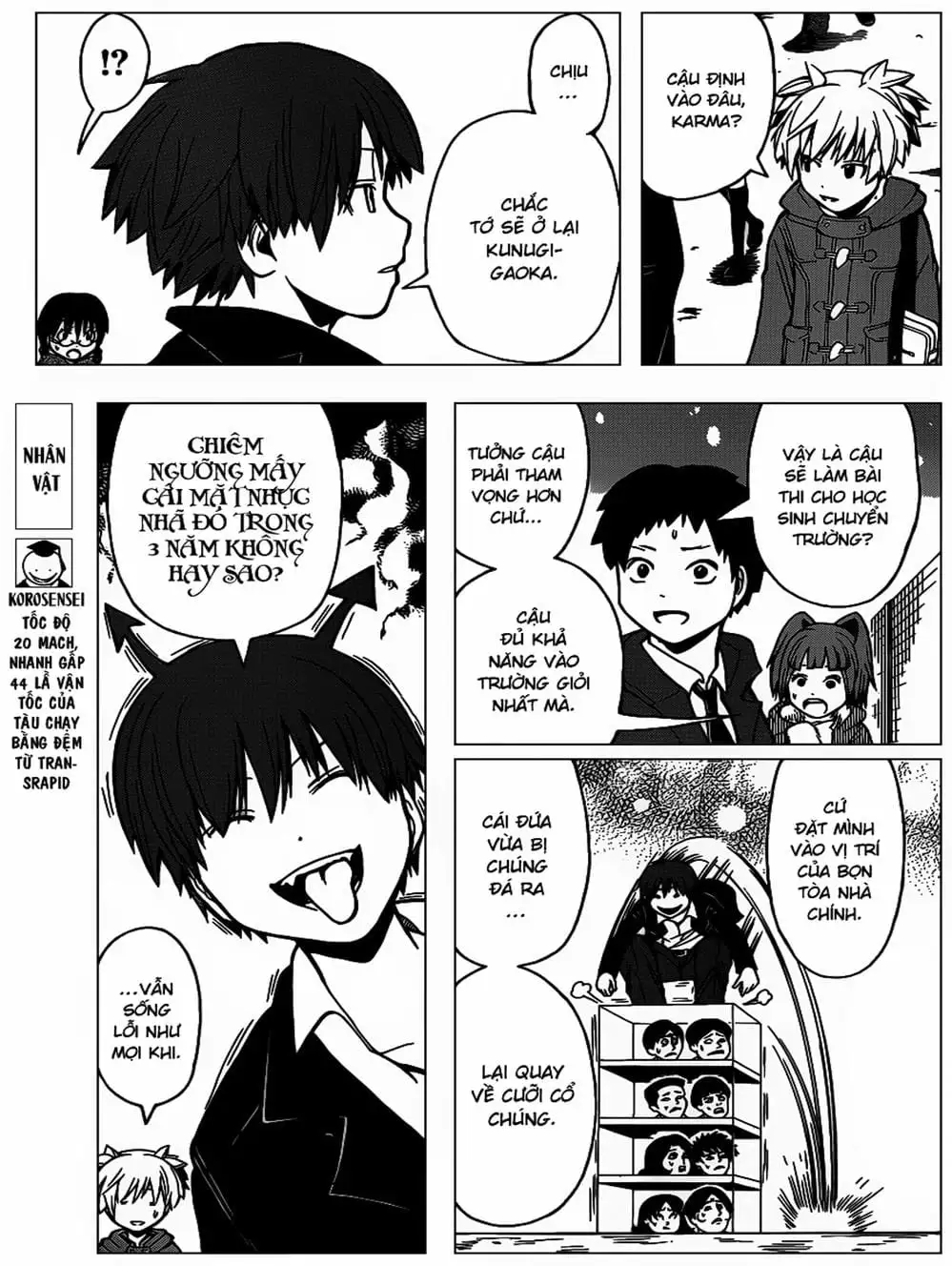 Truyện Tranh Lớp Học Ám Sát - Ansatsu Kyoushitsu trang 5