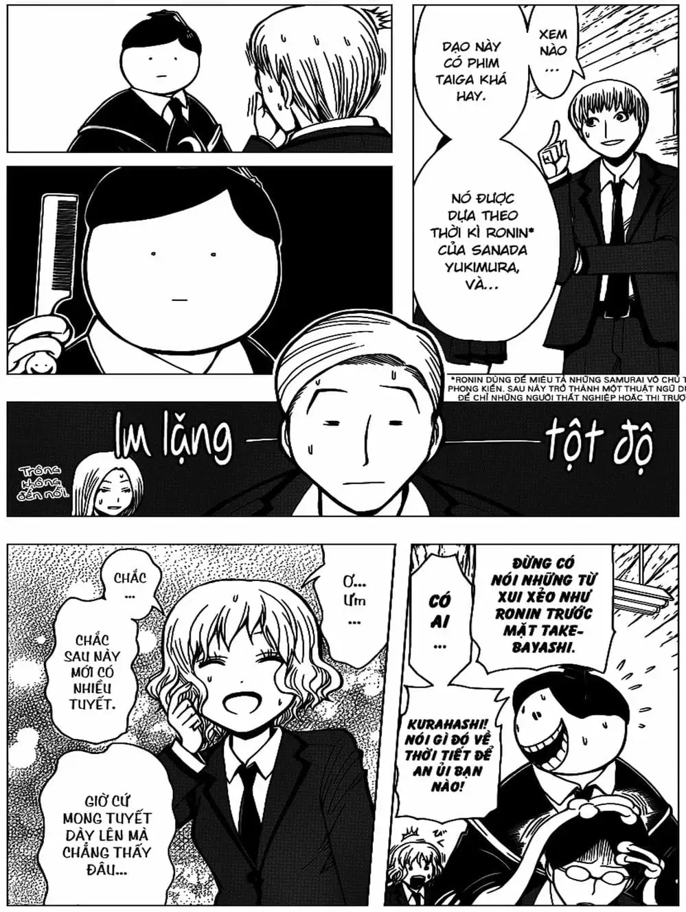 Truyện Tranh Lớp Học Ám Sát - Ansatsu Kyoushitsu trang 5