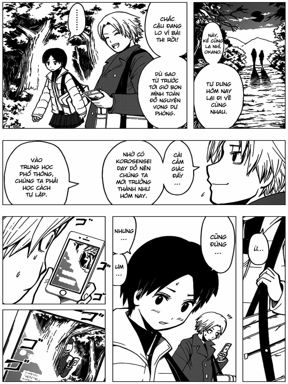 Truyện Tranh Lớp Học Ám Sát - Ansatsu Kyoushitsu trang 5