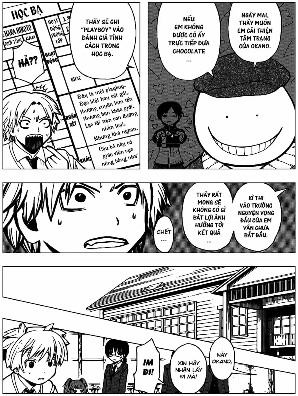 Truyện Tranh Lớp Học Ám Sát - Ansatsu Kyoushitsu trang 5