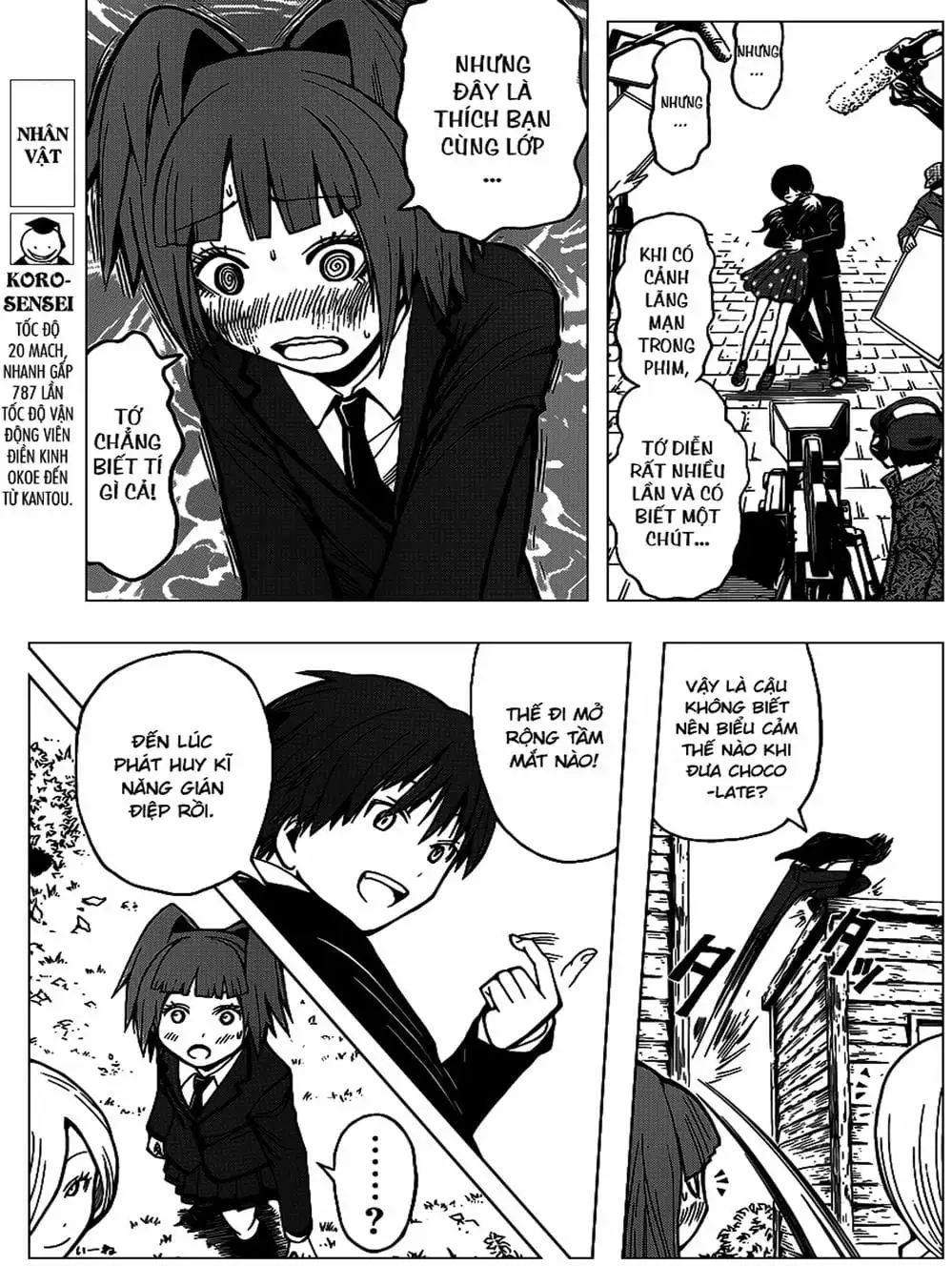 Truyện Tranh Lớp Học Ám Sát - Ansatsu Kyoushitsu trang 5